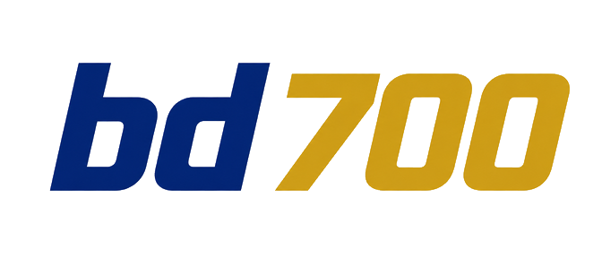 bd 700 লোগো সহ হোম নেভিগেশন